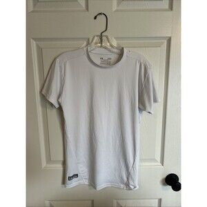 Boys Large Under Armour Tactical Heatgear Shirt White